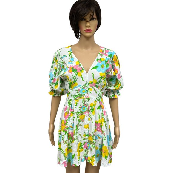 faithfull the brand caliente mini dress Faithfull the brand caliente dress sz 2 NWOT